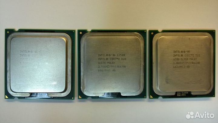 Процессоры Intel Core 2 Duo (Socket LGA775)