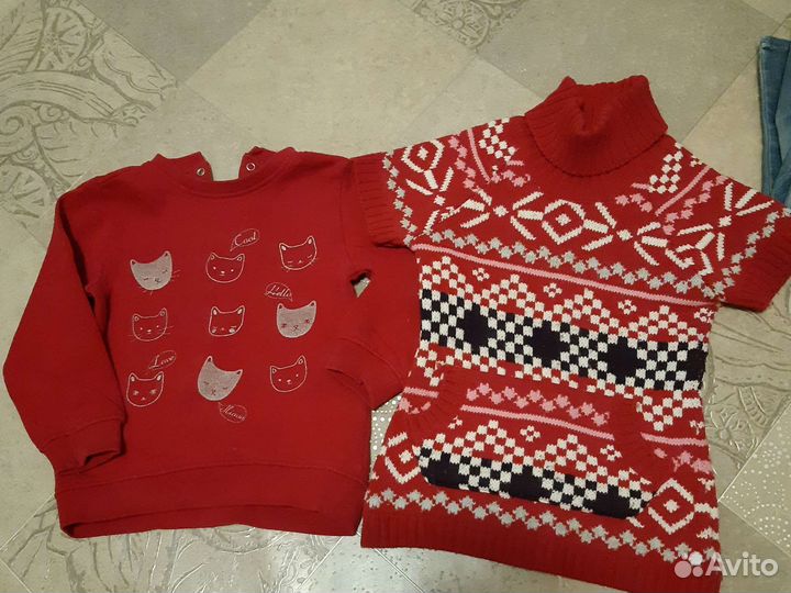 Вещи пакетом на девочку 3-4 года