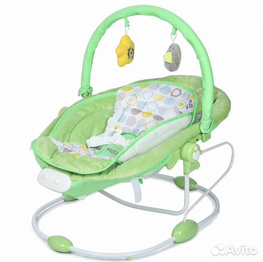 Детские электронные качели шезлонг