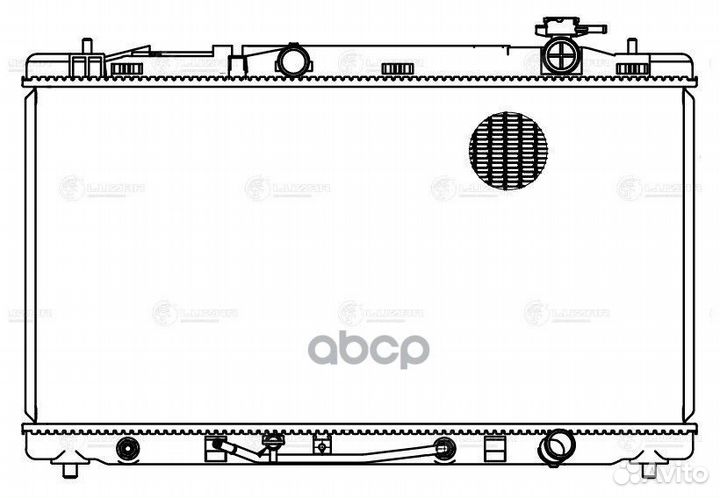 Радиатор системы охлаждения для а/м Toyota Camry