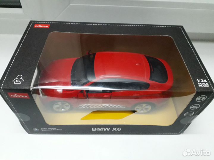 Модель в масштабе 1:24 BMW X6 Rastar