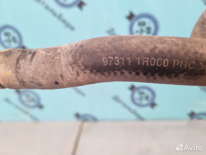 Патрубок отопителя Hyundai Solaris 1