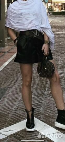 Кожаные шорты