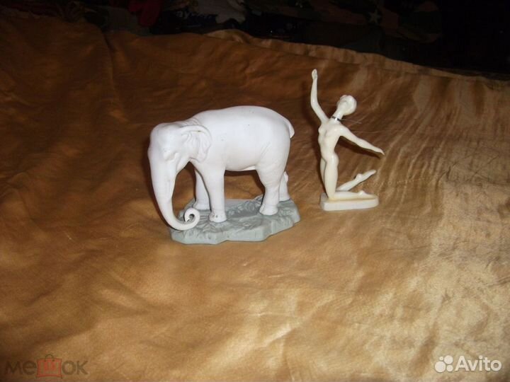 Слон бисквит фарфор