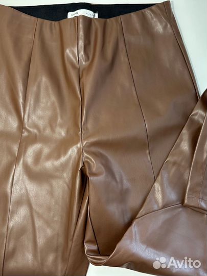 Кожаные брюки sinsay