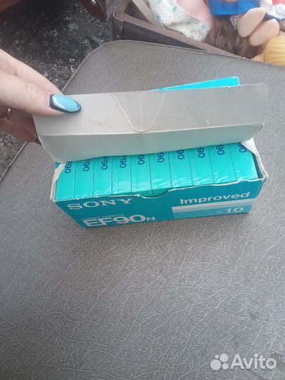 Аудиокассеты новые запечатанные sony