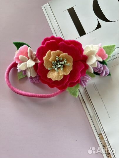 Аксессуары для девочек ручной работы