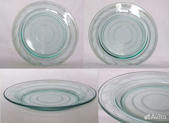 Блюдо для торта и пирожных (стекло). «кзхс» СССР