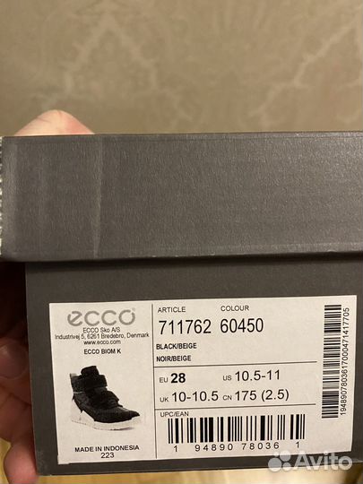 Ecco biom k размер 28 демисезон