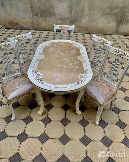 Столы и Стулья из Массива Дерева Новое v401