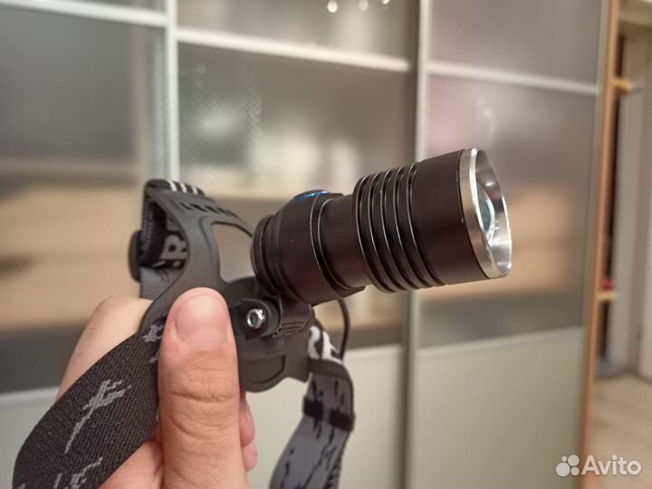 Налобный фонарь 2 в 1