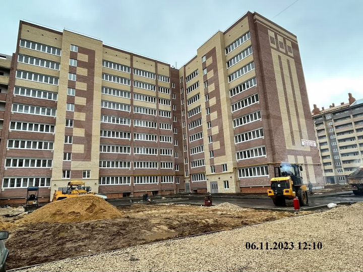 1-к. квартира, 46,1 м², 6/9 эт.