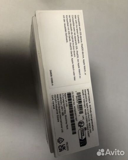 Наушники apple airpods 3