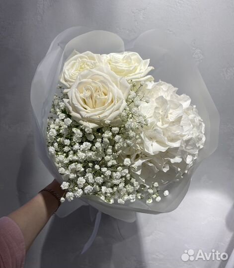 Букет white clouds