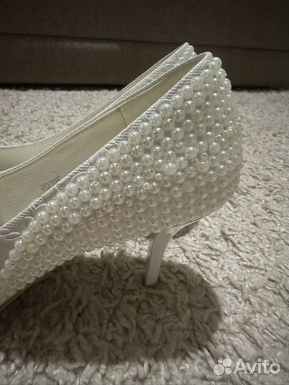 Туфли свадебные женские 36 р