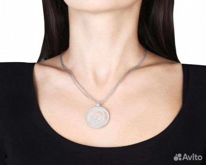 Золотой кулон Chopard Happy Spirit