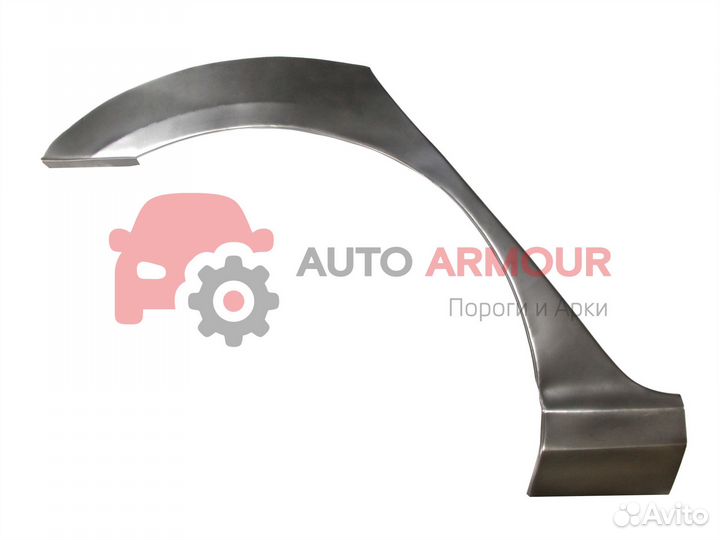 Задние арки Hyundai Elantra и другие