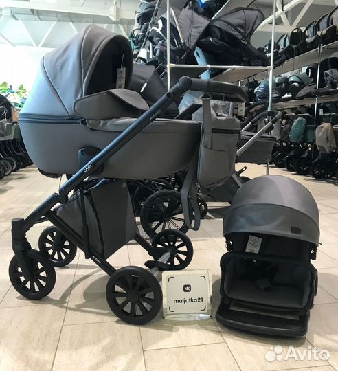 Коляска anex e/type 2 в 1 Gothic (арт. et-03A-uk)