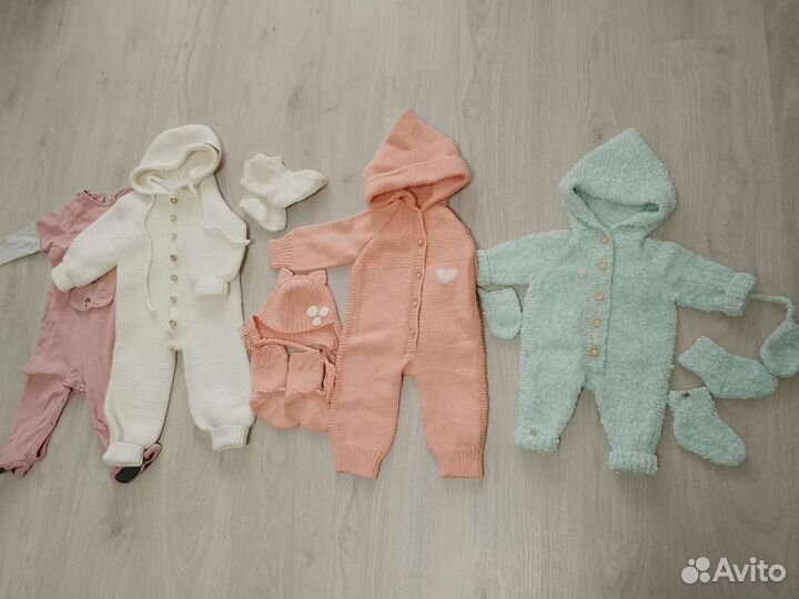 Вещи пакетом на девочку с 3 месяцев до года