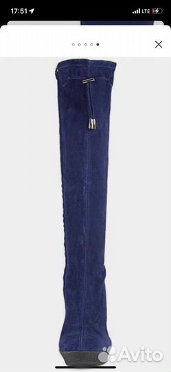 Женские сапоги ботфорты 41 размер, Италия