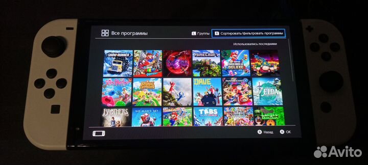 Nintendo switch oled прошитая чип