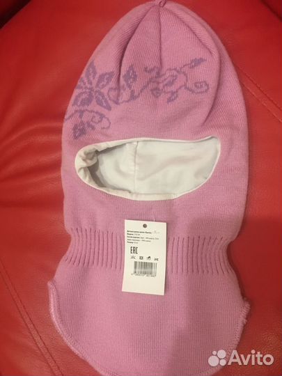 Детская шапка шлем 44-46