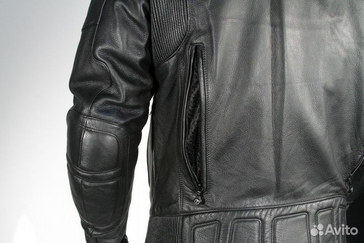 Мотокуртка куртка кожаная Firstgear Scout