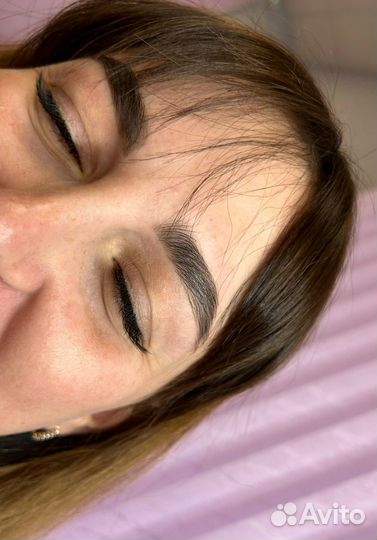 Брови,ламинирование ресниц