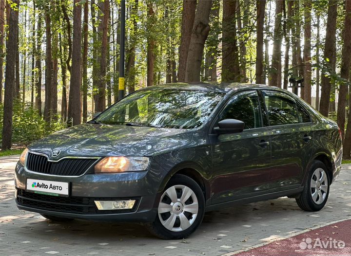 Skoda Rapid 1.6 AT, 2016, 78 000 км