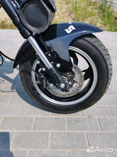 Электроскутер skyboard trike chopper-4000 wide PRO