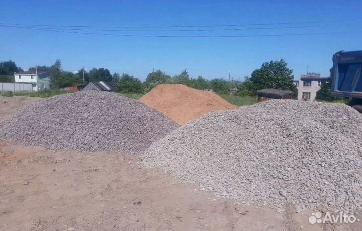 Щебень вторичный с доставкой