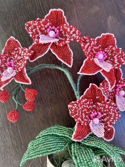 Орхидея ручной работы