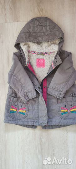 Парка на девочку next 86см