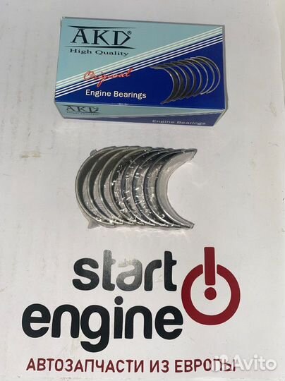 Вкладыши шатунные AKD A18XER STD