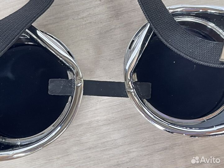 Очки гогглы стимпанк солнцезащитные