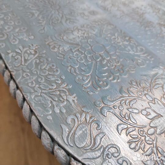 Столик винтаж журнальный / кофейный на колесиках