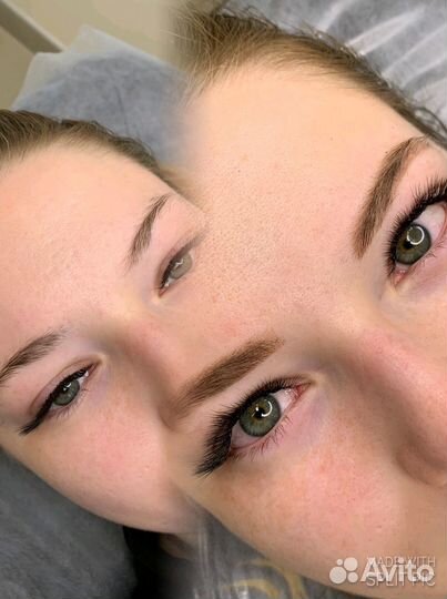 Перманентный макияж бровей