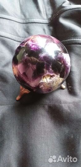 Шар флюорит натуральный
