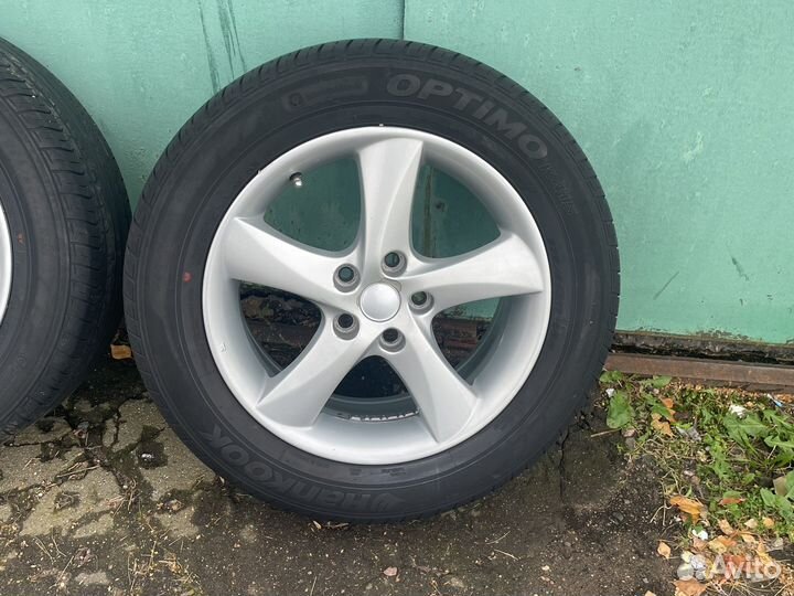 Продам колёса с дисками в сборе,стояли на hyundai