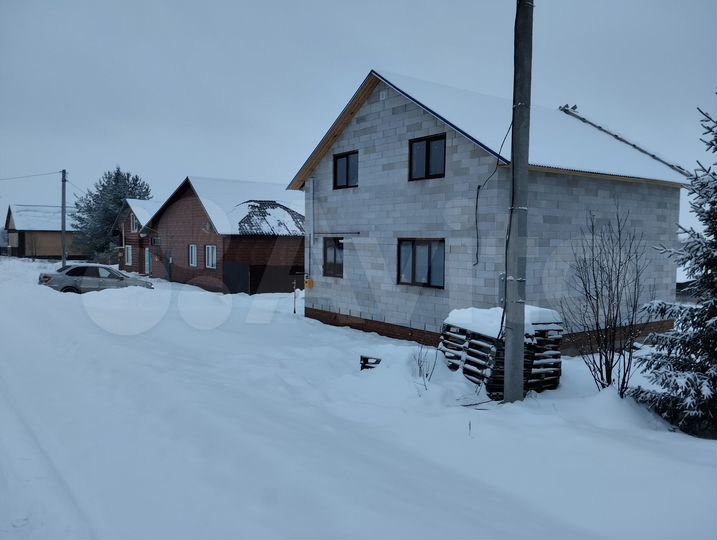 Коттедж 141,8 м² на участке 13 сот.