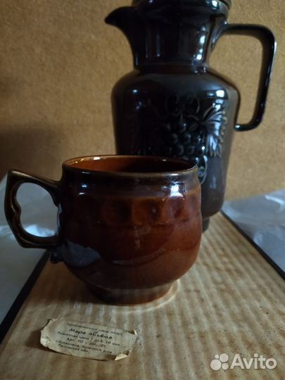 Молочник,чайник, подставка для карандашей ваза