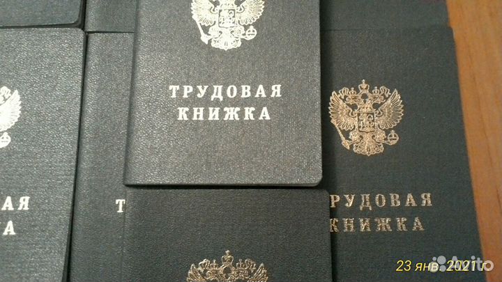 Трудовая книжка тк2