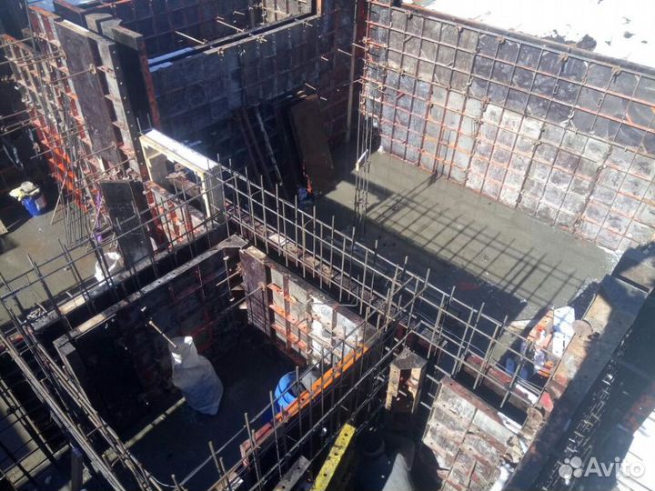 Мелкощитовая опалубка для фундаментов