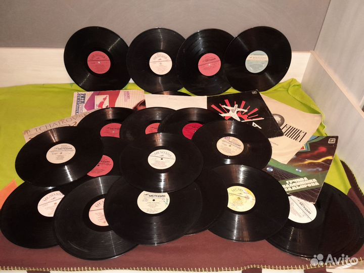 Виниловые пластинки СССР 69 шт