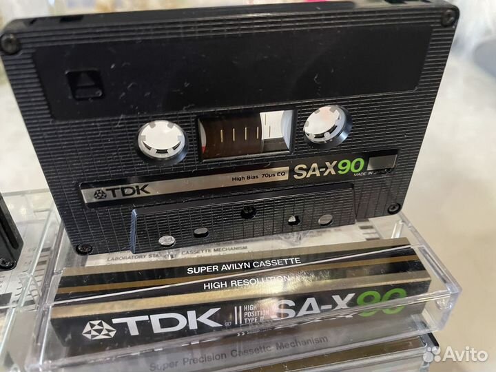 Кассеты tdk sa-x,sa,ad sa-c90