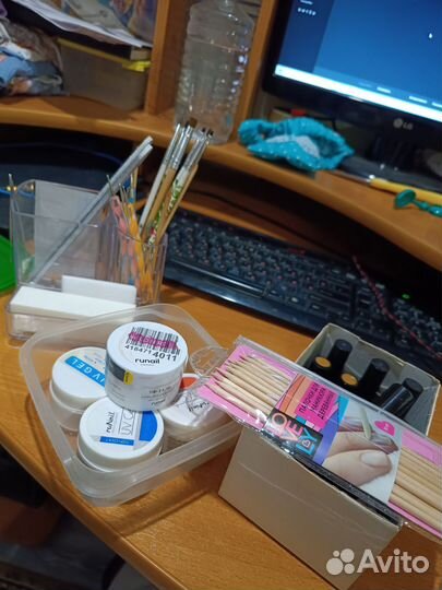 Большой набор для наращивания ногтей