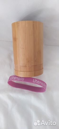 Подставка бамбуковая для приборов