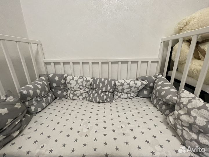 Бортики в кроватку