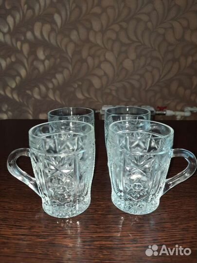 Хрустальные кружки