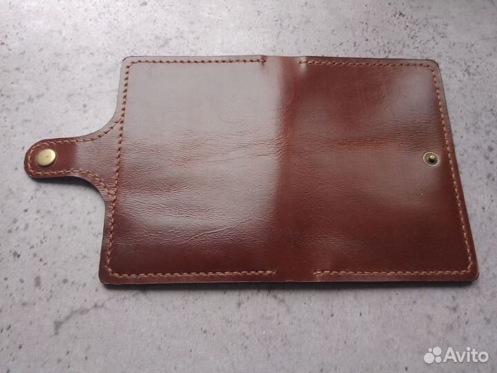 Обложка для автодокументов кожа